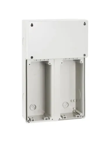 Schneider Electric Lisse GGBL9225S – Scatola Da Incasso A Doppia Superficie 25mm – Colore Bianco – Per Placche E Accessori Modulari