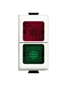 Bticino Matix modulo portalampada vetro verde/rosso AM5064V-BTI AM5064V-BTicino