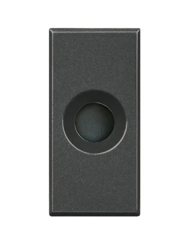 BTicino Axolute HC4953 Uscita Cavo 1 Modulo Con Serracavo, Diametro 9 Mm, Colore Chiaro