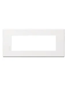 Placca Bticino Axolute Air 6 Moduli bianco opaco Personalizzabile HW4806AW-BTI HW4806AW-BTicino