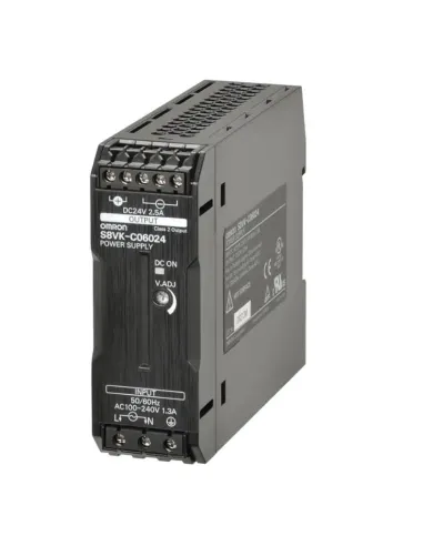 Alimentatore Switching Omron S8VK-C06024 (S8VKC06024) - Nuovo, 24V, 60W, Industriale