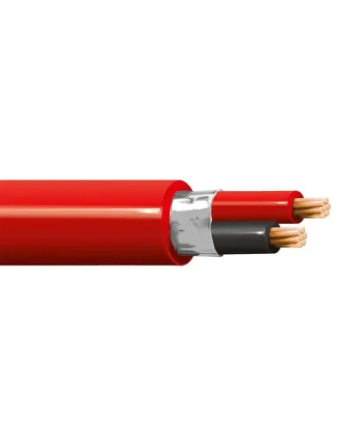Torino 21 Cavo Elettrico Twin Core 1.5 Mm² - 10 Metri, Due Anime Rosso/nero, Per Corrente Fino A 21 Amp, Flessibile Armored Core Ps1