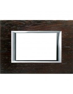 BTicino HA4803LWE Axolute - placca 3 moduli wenge-BTI HA4803LWE-BTicino