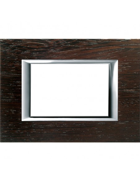 BTicino HA4803LWE Axolute - placca 3 moduli wenge-BTI HA4803LWE-BTicino
