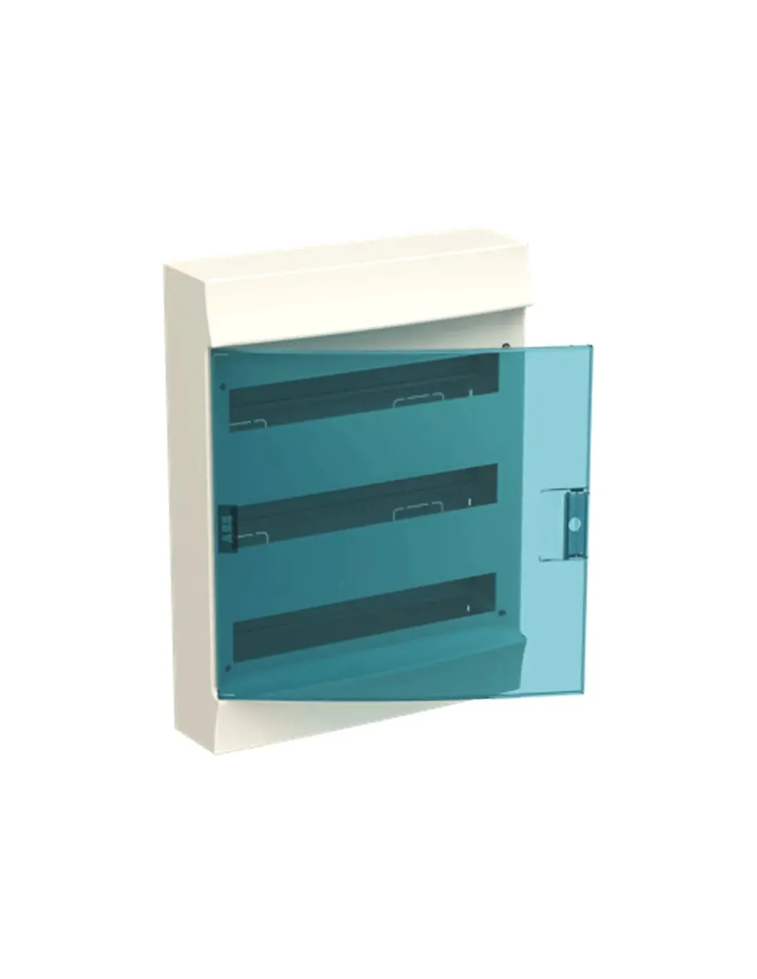 ABB wall-mounted switchboard 54 modules IP41 blue petrol white door 3 ...