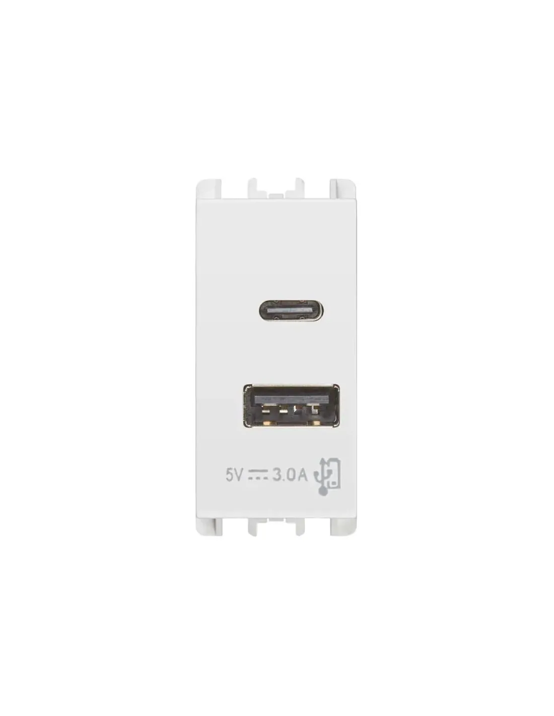 Presa Elettrica FR Da Incasso Unitec 40498 – Con Coperchio, IP44, Bianca, Per Interni Ed Esterni, Uso Professionale E Domestico