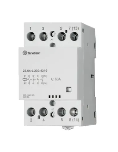 Contattore Riscaldamento Doepke 24A – 09980422 – Nuovo, Per Accumulatori Notturni Fino A 15 KW