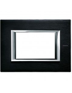 Bticino Axolute Placca 3 Moduli Antracite Spazzolata HA4803XS-BTI HA4803XS-BTicino