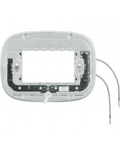 BTicino HB4703X Axolute - supporto luminoso a 3 posti con viti ellittico-BTI HB4703X-BTicino
