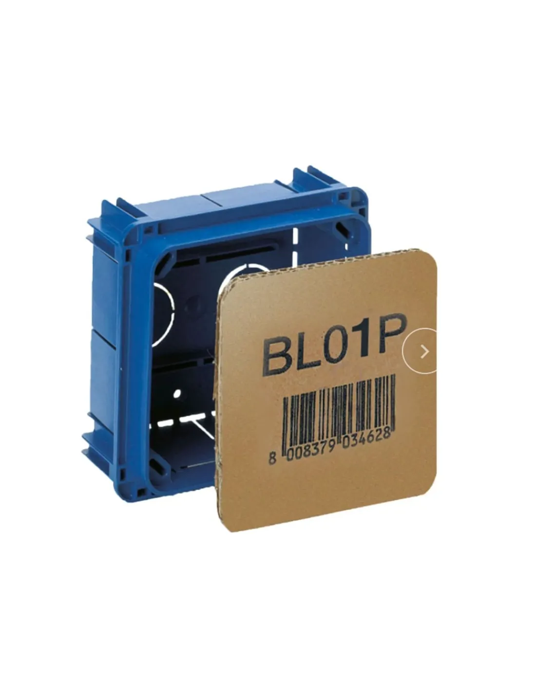 Ave junction box with mortar guard 108X108X53 BL01P