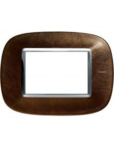 BTicino HB4803SLS Axolute - placca 3 moduli caffe-BTI HB4803SLS-BTicino