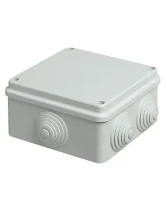 Scatola di derivazione da esterno Vimar quadrata passacavi IP55 V55104-VIW V55104-Vimar 2