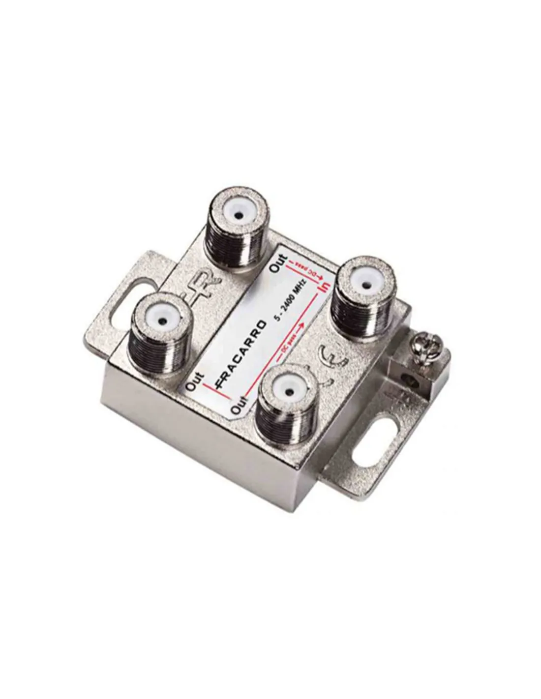 Partitore Verticale 8 Uscite Con Connettori F – 5-2400MHz Per TV E Satellite, Fracarro 280705 - 2