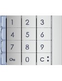 BTicino 353001 - frontale tastiera Allmetal