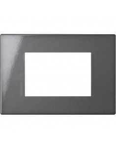 Placca 3 Posti Bticino Axolute AIR Antracite HW4803HS-BTI HW4803HS-BTicino