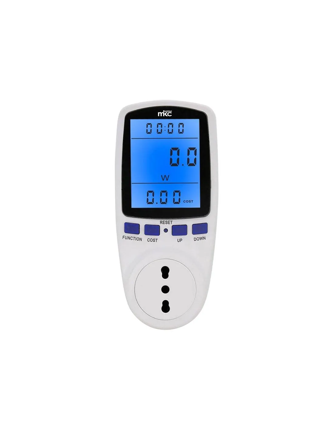 Misuratore di potenza digitale LCD AC 220V presa con spina EU Misuratore di potenza digitale LCD AC 220V presa con spina EU