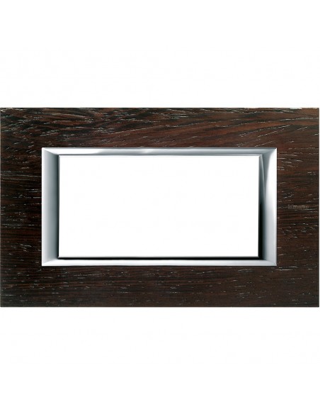 BTicino HA4804LWE Axolute - placca 4 moduli wenge-BTI HA4804LWE-BTicino