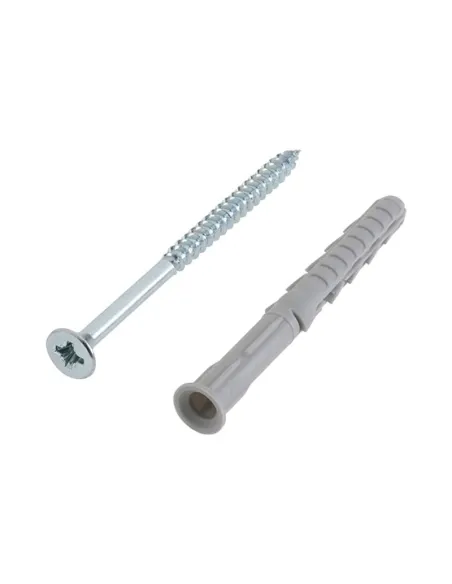 Fischer 50 Tasselli Prolungati SXR 6 X 60 Z Con Vite Pozi, Fissaggio A Lunga Espansione Per Muro - 6