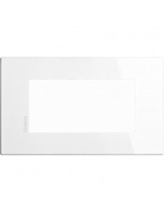 Placca 4 Posti Bticino Axolute AIR Bianco HW4804HD-BTI HW4804HD-BTicino
