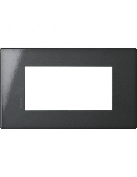 Placca 4 Posti Bticino Axolute AIR Antracite HW4804HS-BTI HW4804HS-BTicino