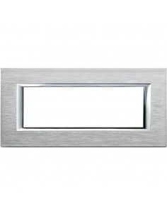 BTicino HA4806CR Axolute - placca 6 moduli cromo-BTI HA4806CR-BTicino