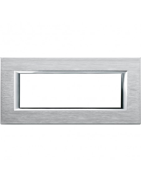 BTicino HA4806CR Axolute - placca 6 moduli cromo-BTI HA4806CR-BTicino