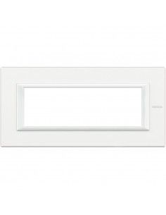 Bticino Axolute Placca 6 Moduli Bianco Monochrome HA4806HD-BTI HA4806HD-BTicino