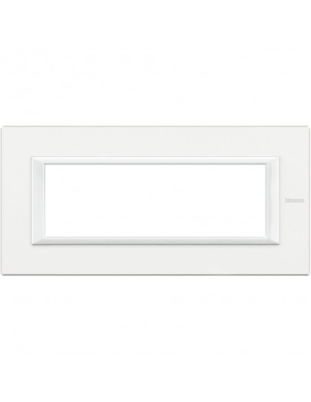 Bticino Axolute Placca 6 Moduli Bianco Monochrome HA4806HD-BTI HA4806HD-BTicino