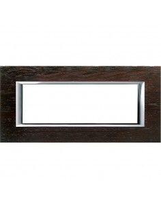 BTicino HA4806LWE Axolute - placca 6 moduli wenge-BTI HA4806LWE-BTicino