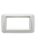 System | Cloud white 4-place technopolymer Top System plate