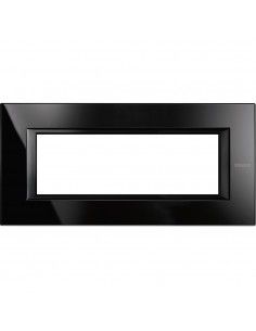 BTicino HA4806VNB Axolute - placca 6 moduli colore nighter-BTI HA4806VNB-BTicino