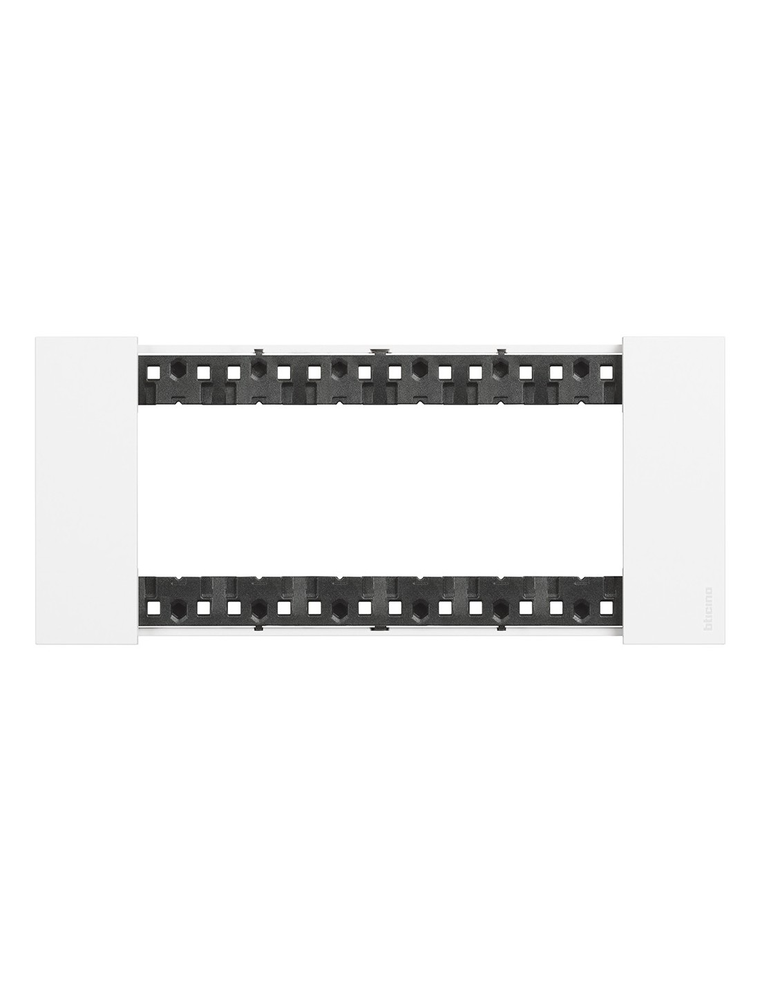 BTicino KA4806KW Living Now | 6-module plate white | Elettroclick