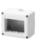 System | 3-place IP40 appliance container