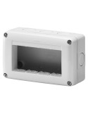 System | container for 4-place IP40 devices