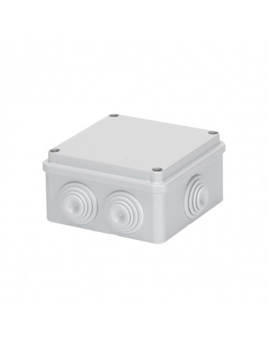 Gewiss GW44004 - junction box with cable gland 100x100x50