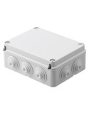 Gewiss junction box with cable gland 190x140x70
