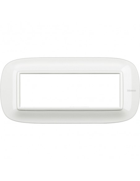 BTicino HB4806HD Axolute - placca 6 moduli bianco axolute-BTI HB4806HD-BTicino