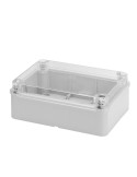Gewiss junction box or for equipment with transparent lid 190x140x70