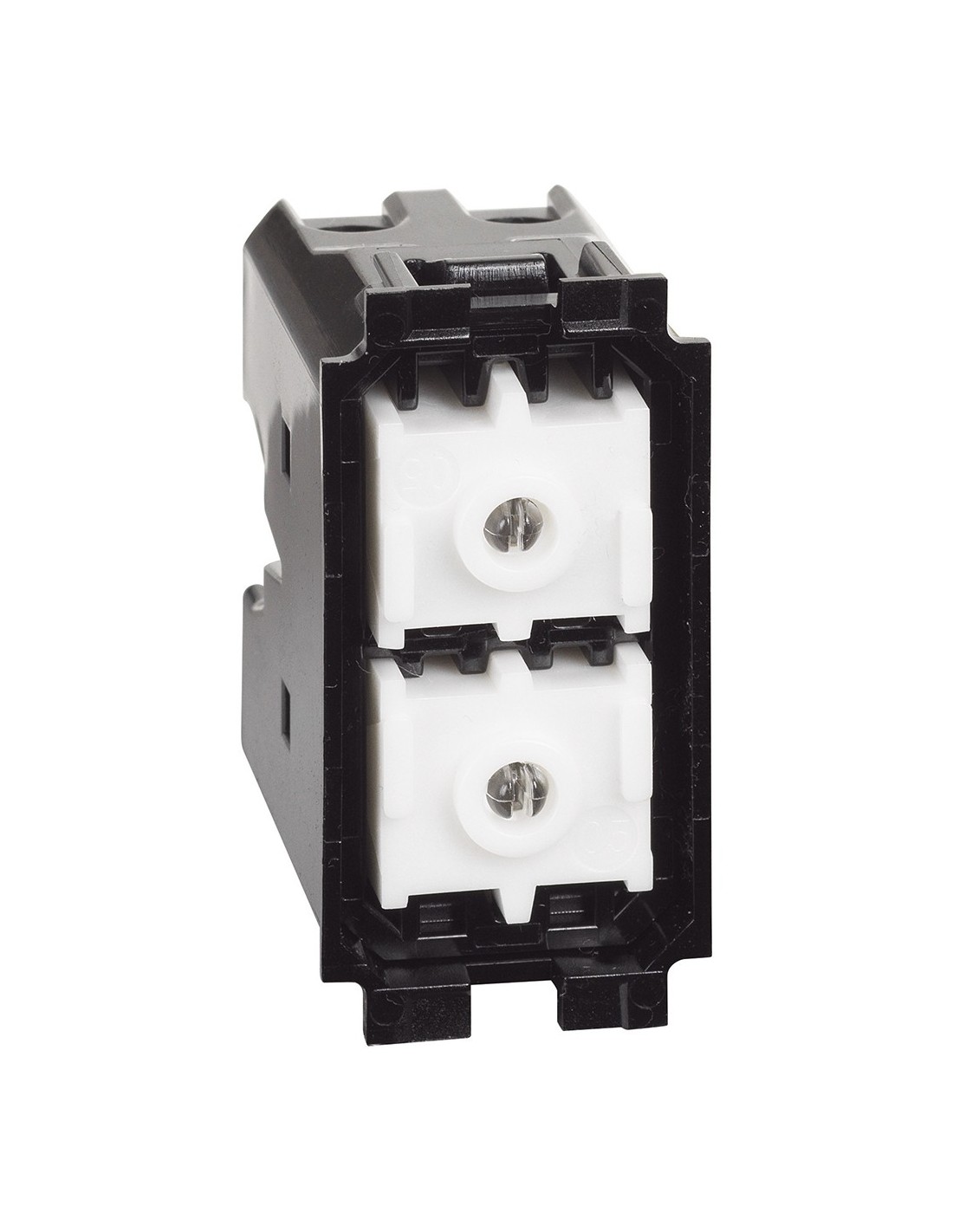 BTicino K4037 Living Now | 1P(NO) + 1P(NO) interlocked double button ...