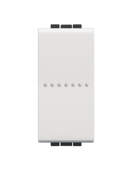 Bticino LivingLight interruttore assiale 10A 1P bianco N4051N-BTI N4051N-BTicino