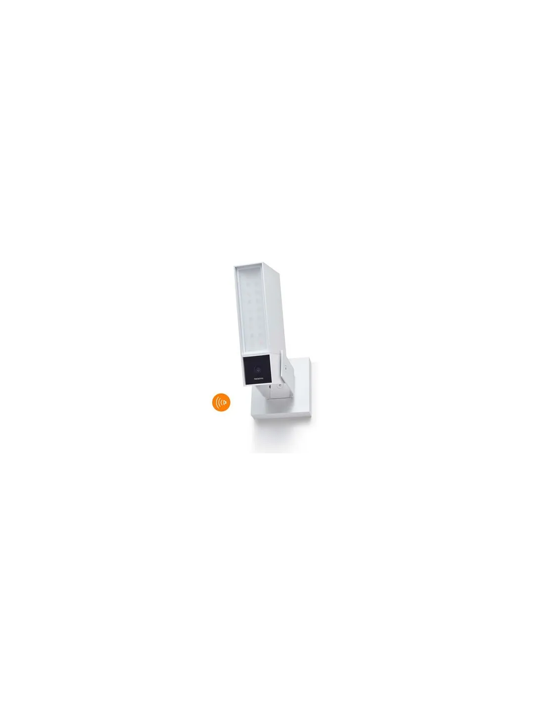 NOC-S-WPRO Outdoor Security Camera with Built-in Siren - White BTcino ...