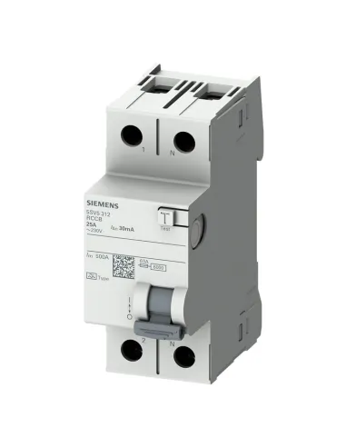 Sigma Rcd Siemens RCD 25A 2P 30MA 2M type AC