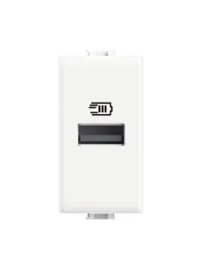 Bticino Matix 5 Vdc type A USB charger socket 1M AM4191A BTicino - Elettroclick