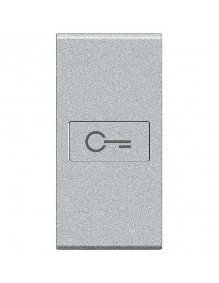BTicino NT4916F LivingLight - copritasto assiale simbolo chiave-BTI NT4916F-BTicino
