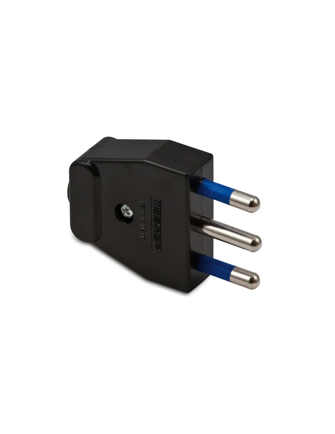 Master plug 2x16A+T black colour