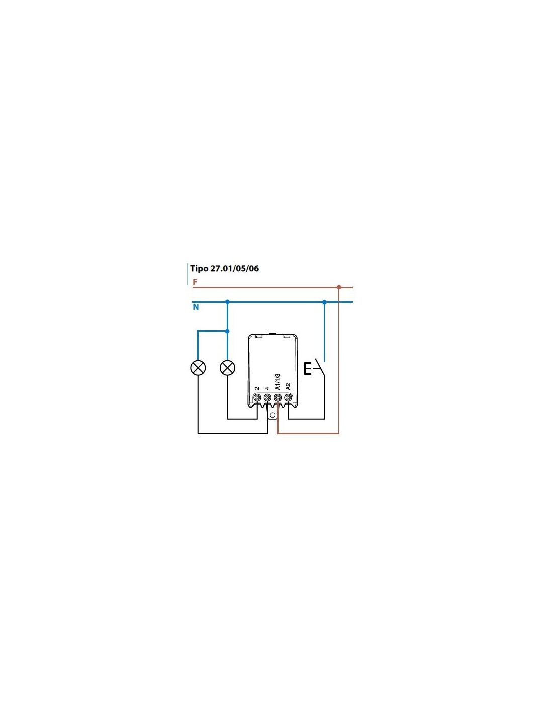 Finder Switch Pulse Relay 230VAC 2705823 | Elettroclick