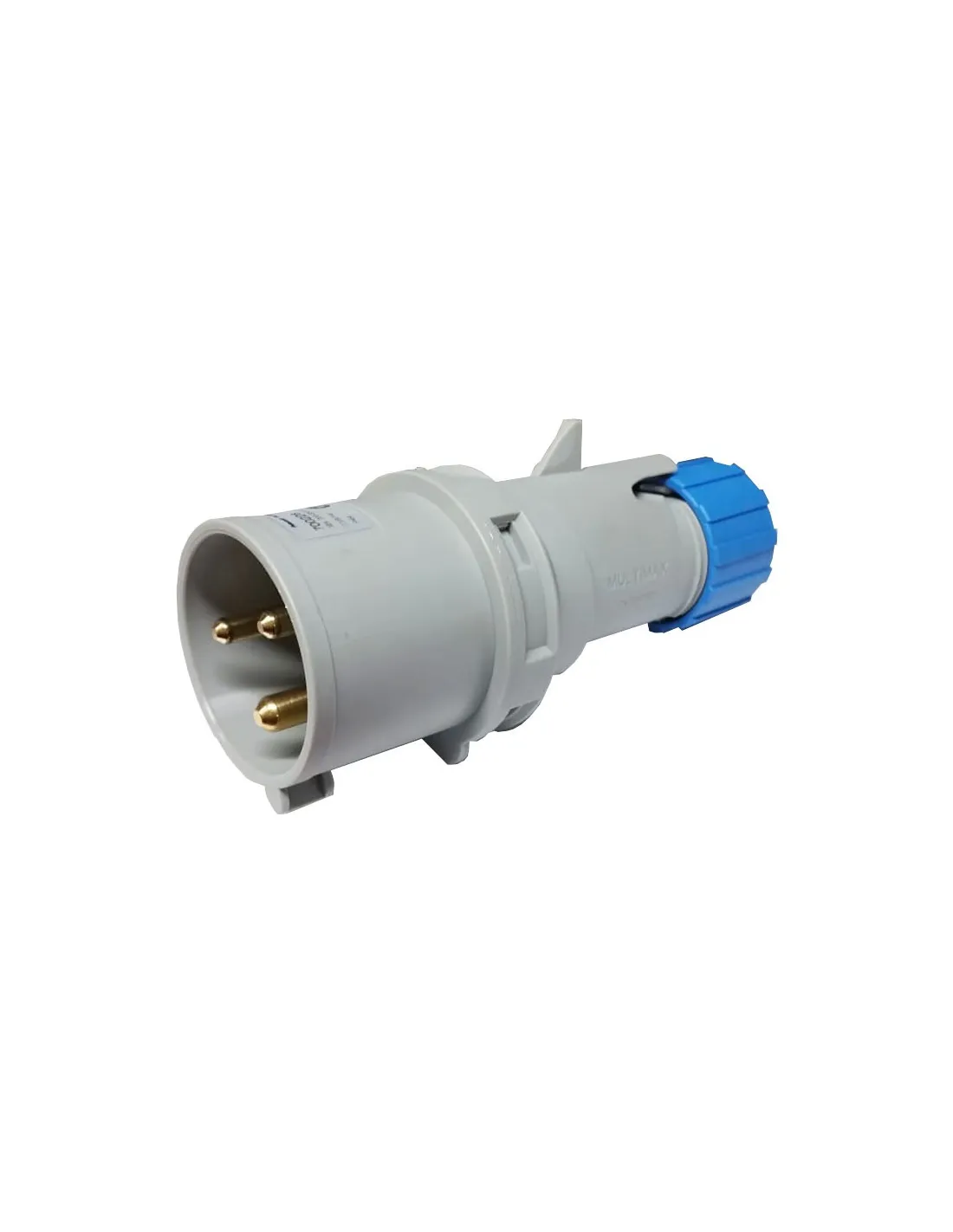Spina Mobile Diritta A Cablaggio Rapido IP67 – 16A 3P+T, Resistente All'Acqua E Al Calore Per Uso Domestico