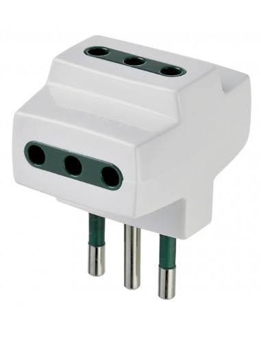 Multimarh Adapter Vimar 00320.B - white multiple adapter | Elettroclick