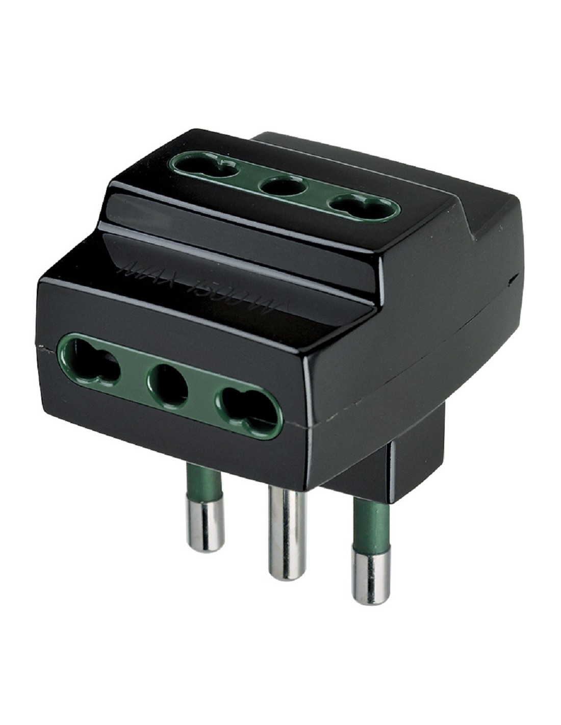 Adattatore multiplo vimar s17 + 4p17/11 bianco - 01165.b Adattatore multiplo vimar s17 + 4p17/11 bianco - 01165.b