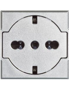Presa Schuko Bticino Axolute FLAT Con Protezione Tech 10/16A HC4140/16F-BTI HC4140/16F-BTicino